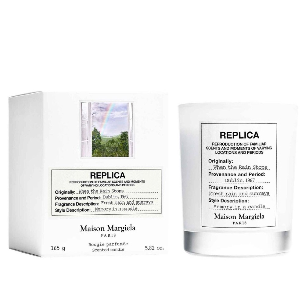 NEW NWT MaisonMargiela Replica Candle When the rain stops